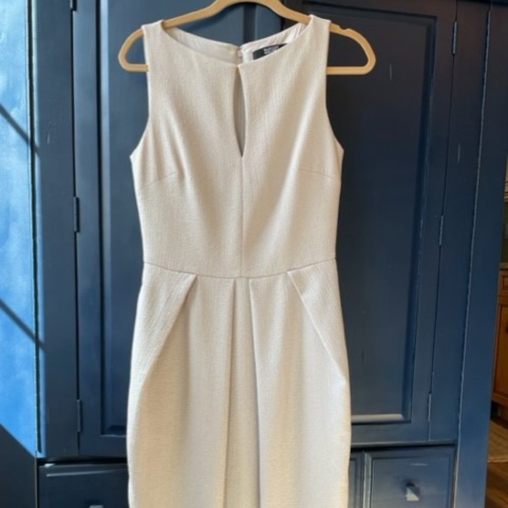 Badgley Mischka Sheath Keyhole Dress - Pristine!